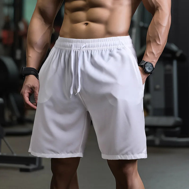 Men'S Sport Shorts 2025 Male Breathable Tennis Shorts Quick-Drying Badminton Trousers Outdoor Running Shorts Fitness Sportswear