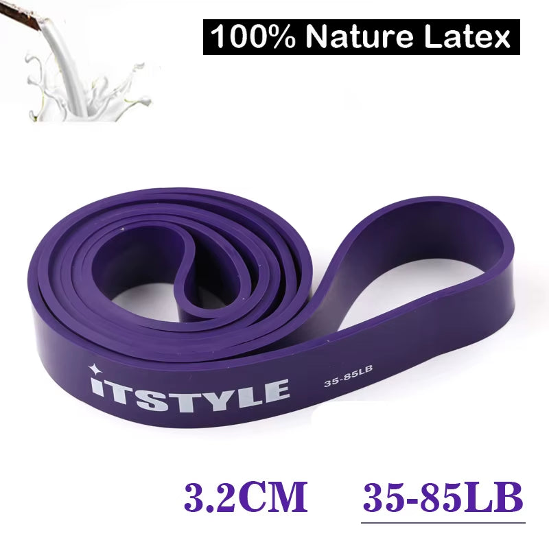 Resistance Bands 208CM 8 Level Crossfit Latex Loop Strap Expander Power Lifting Rubber Pull up Strengthen Muscles Rope