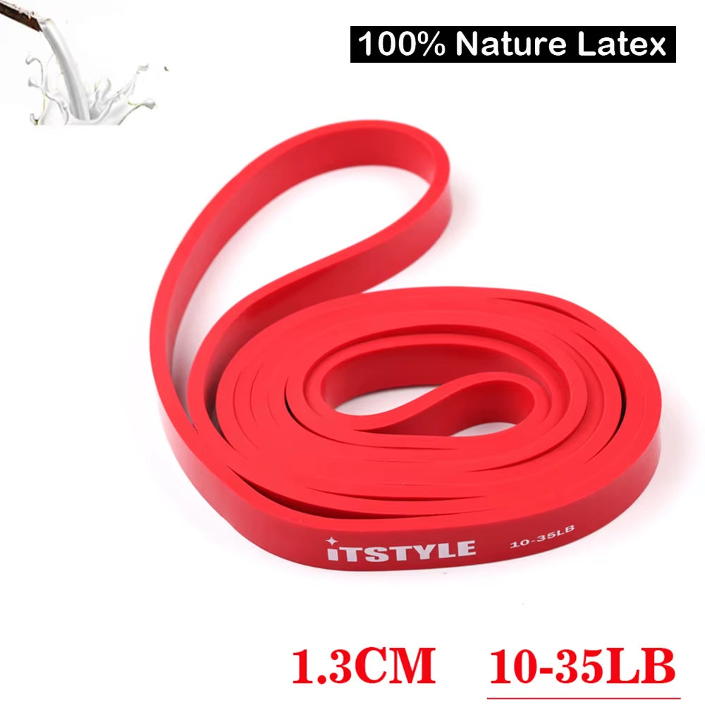 Resistance Bands 208CM 8 Level Crossfit Latex Loop Strap Expander Power Lifting Rubber Pull up Strengthen Muscles Rope