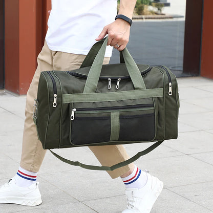 Travel Sports Bag Men Gym Bag Oxford Dry Wet Separation Bag Large Capacity Yoga Sports Backpack Luggage Bag Fitness Training Bag